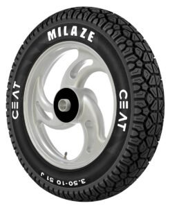 Ceat Milaze X5 90/100-10 53J Tubeless Scooter Tyre,Front or Rear