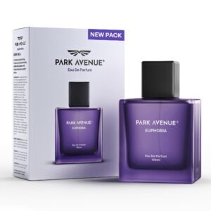 Park Avenue Euphoria, Eau De Parfum Men, 100ml | Long Lasting Perfume for Men | Premium Luxury Fragrance Scent | Aromatic Blend of Amber & Musk | Suitable for Every Occasion