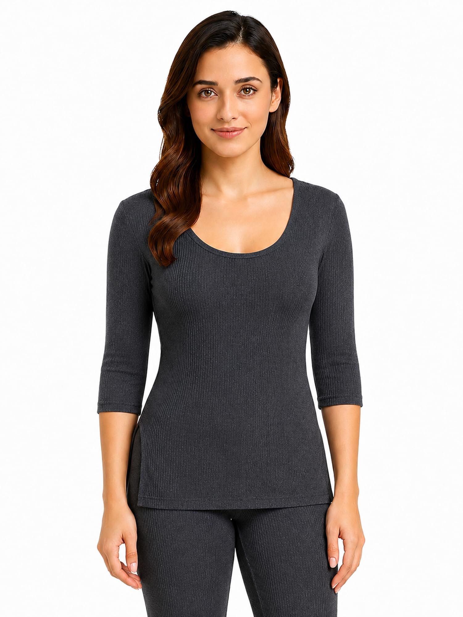 Bodycare Insider Bodyacre Women Round Neck Full Sleeves Vest : High Warmth & Thin Fabric for Optimum Heat Even in Coldest Condition