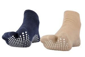 NOFALL Ankle Length Cotton Socks for Women, Ideal for Walking, Jogging, Yoga, Office and Home, Suitable for Daily Use (Pack of 1)