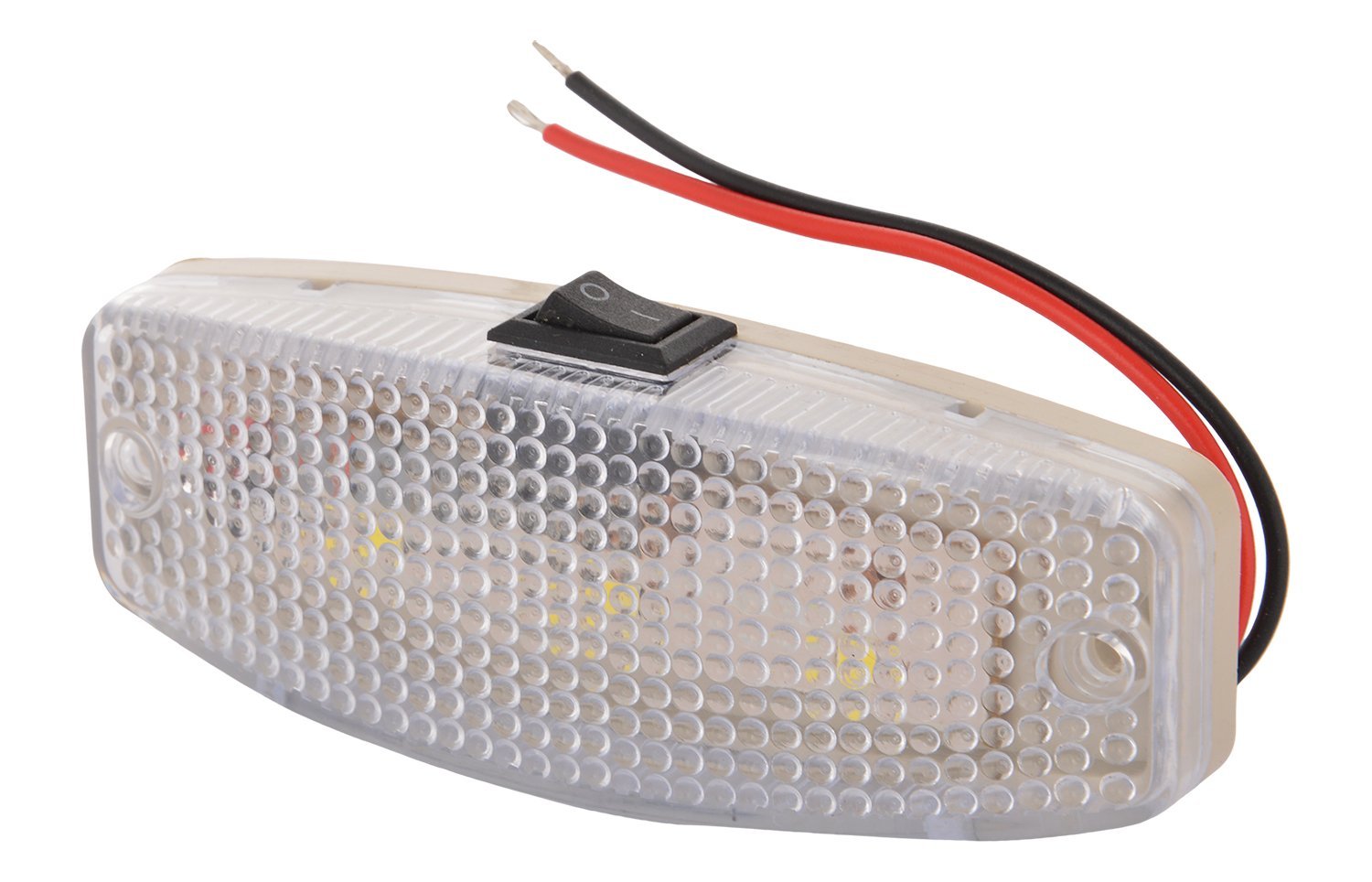 Super 2801 LED Cabin Light with Switch (12V), White