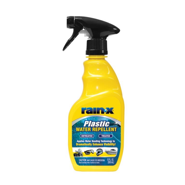 Rain-X Plastic Water Repellent Trigger | Superior Water Beading Coating | Ideal for Motorcycle Windscreens, Goggles, Visors, Boat Windshields | Improved Visibility | 355 ML | Pack of 1