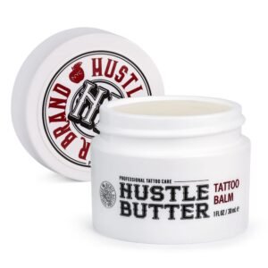 Hustle Butter Deluxe Tattoo Butter Jar, 1 oz.