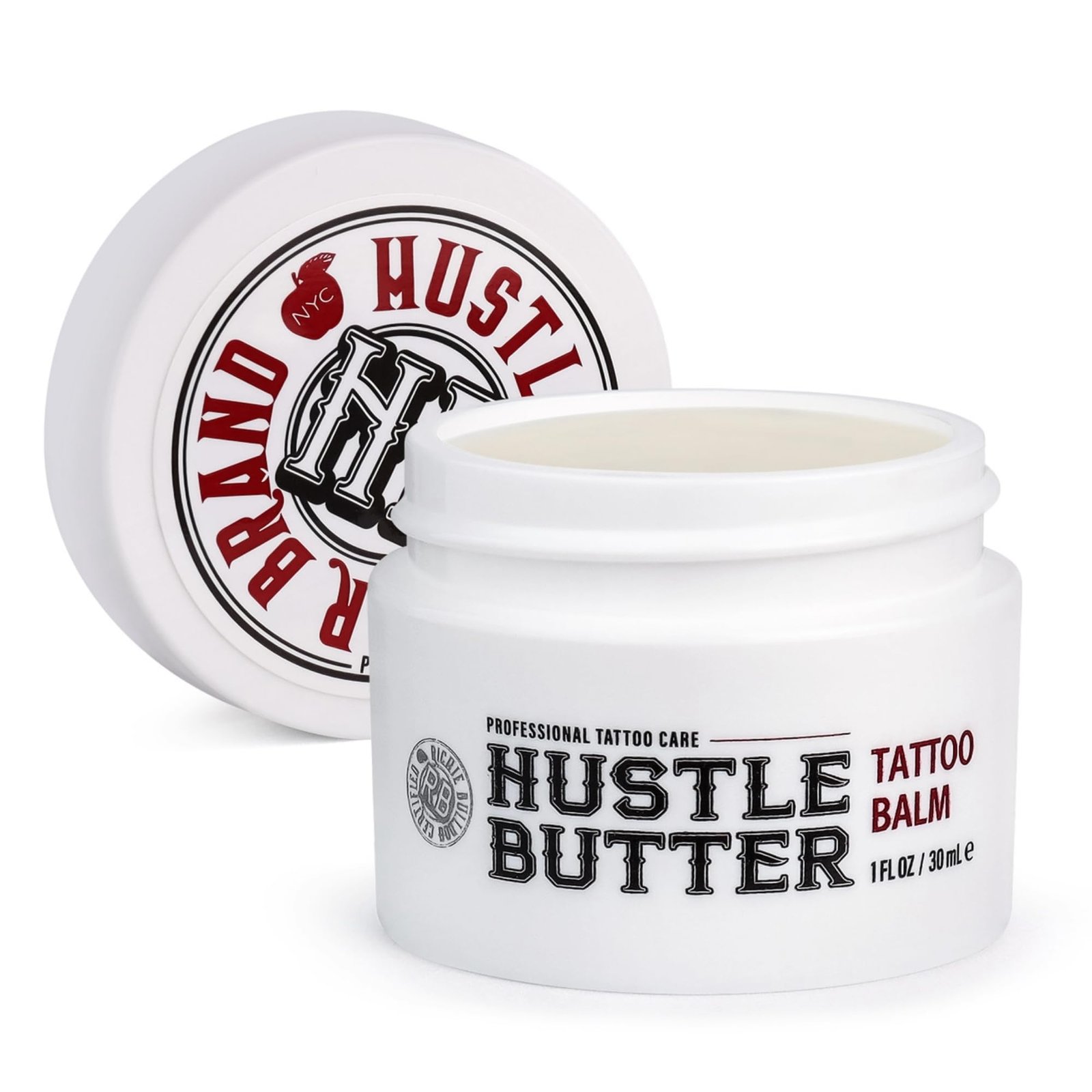 Hustle Butter Deluxe Tattoo Butter Jar, 1 oz.
