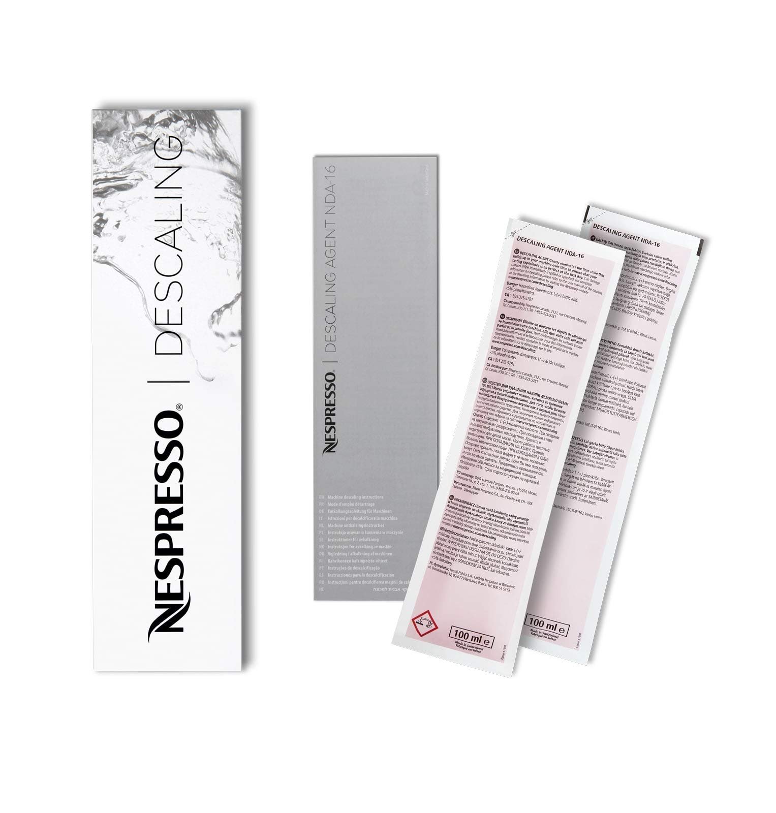Nespresso Descaling set.