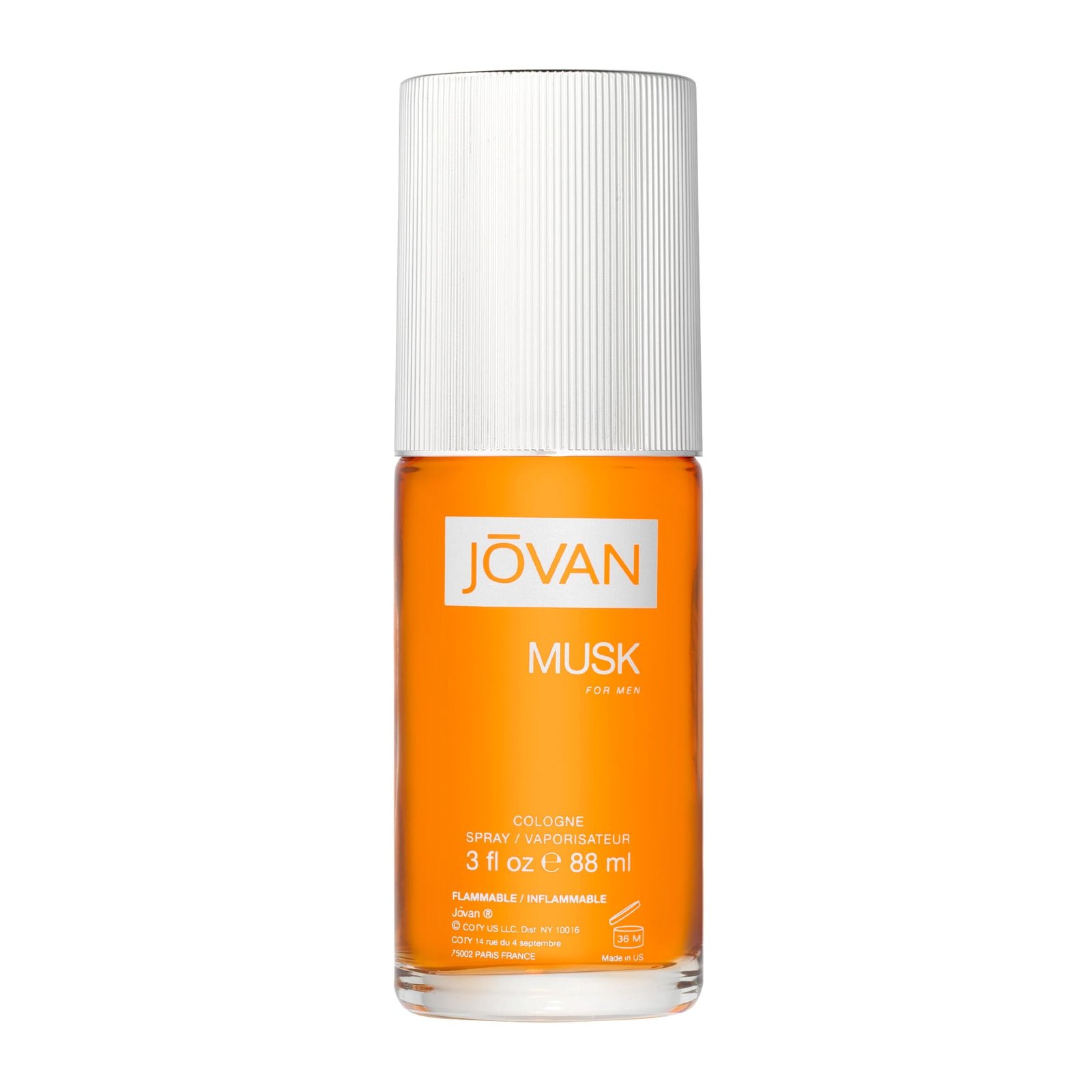 Jovan Musk Eau De Cologne Spray For Men – 88 Ml