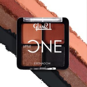 Glam21 Little One 4-in-1 Eyeshadow Palette | Ultra pigmented, Easy to blend | Long Lasting Eye Make Up Kit |Artist Love-01