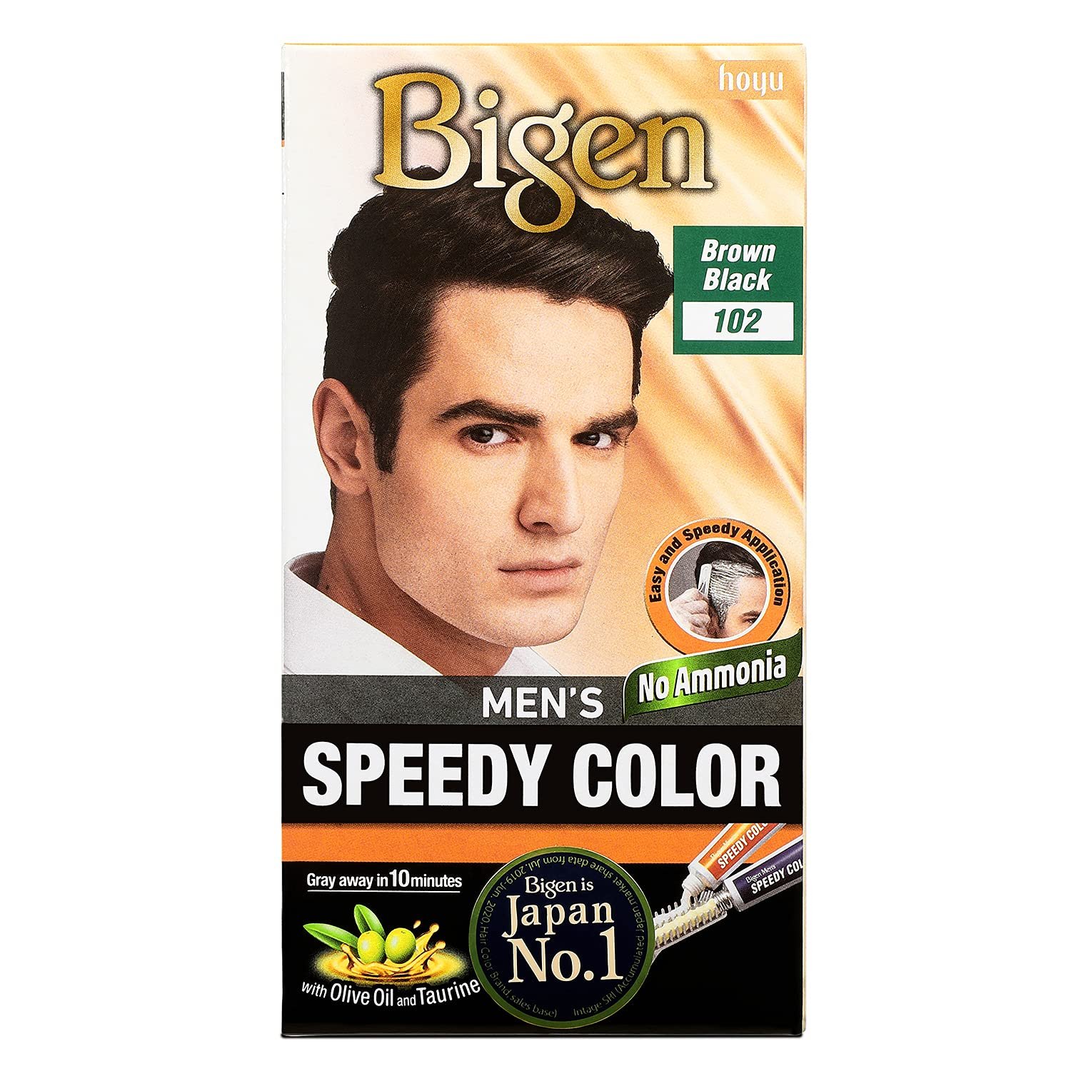 Bigen Mens Hair Color (Brown Black)