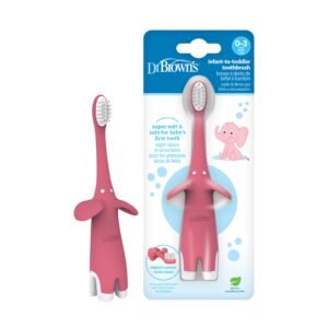 Dr. Brown’s Infant-to-Toddler Toothbrush, Pink