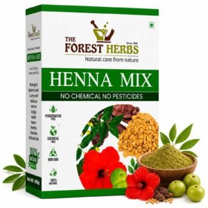 The Forest Herbs Natural Care From Nature Henna Powder | 500g Mehendi Powder For Hair Enriched with Precious Herbals for Hair Colour & Conditioning | Brown