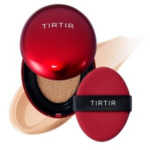 TIRTIR Mask Fit Red Cushion Foundation, Full Coverage, Skin Fit, Satin Glow Finish, Korean Cushion Foundation