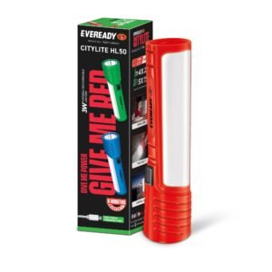 Eveready CITYLITE HL50 Rechargeable LED Emergency Lantern, 220 Lumen