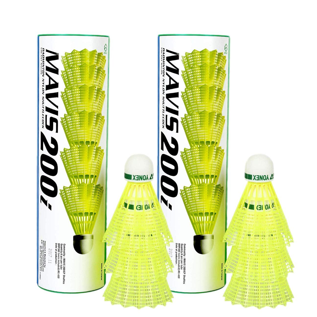 Yonex Mavis 200i Nylon Shuttlecock Combo (Set of 2)