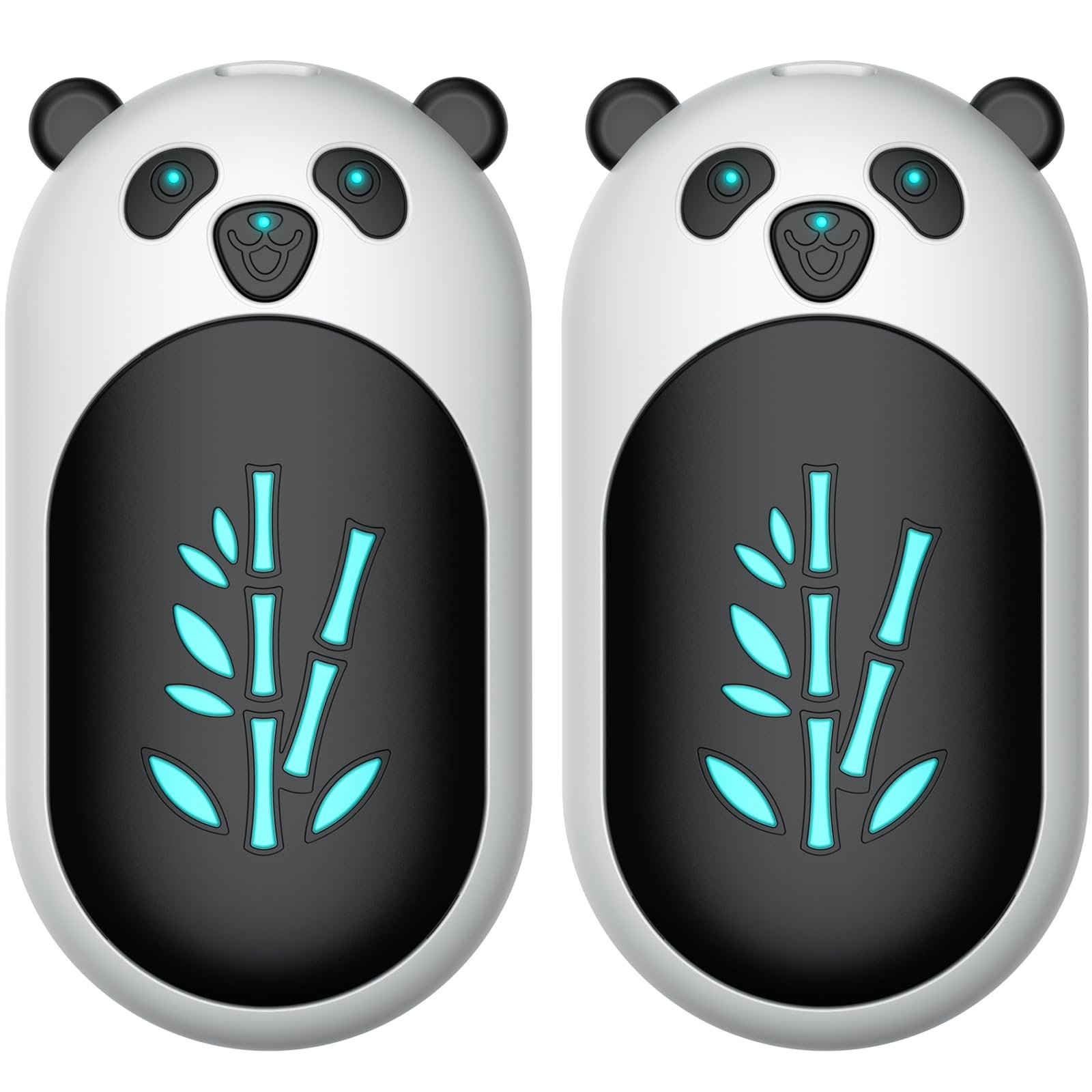 Hand Warmers Rechargeable 2 Pack, 6000mAh Electric Hand Warmer Reusable, 20Hrs Long Heating, Portable Pocket Heater Handwarmer for Women Men, Outdoor Camping, Hunting Gear