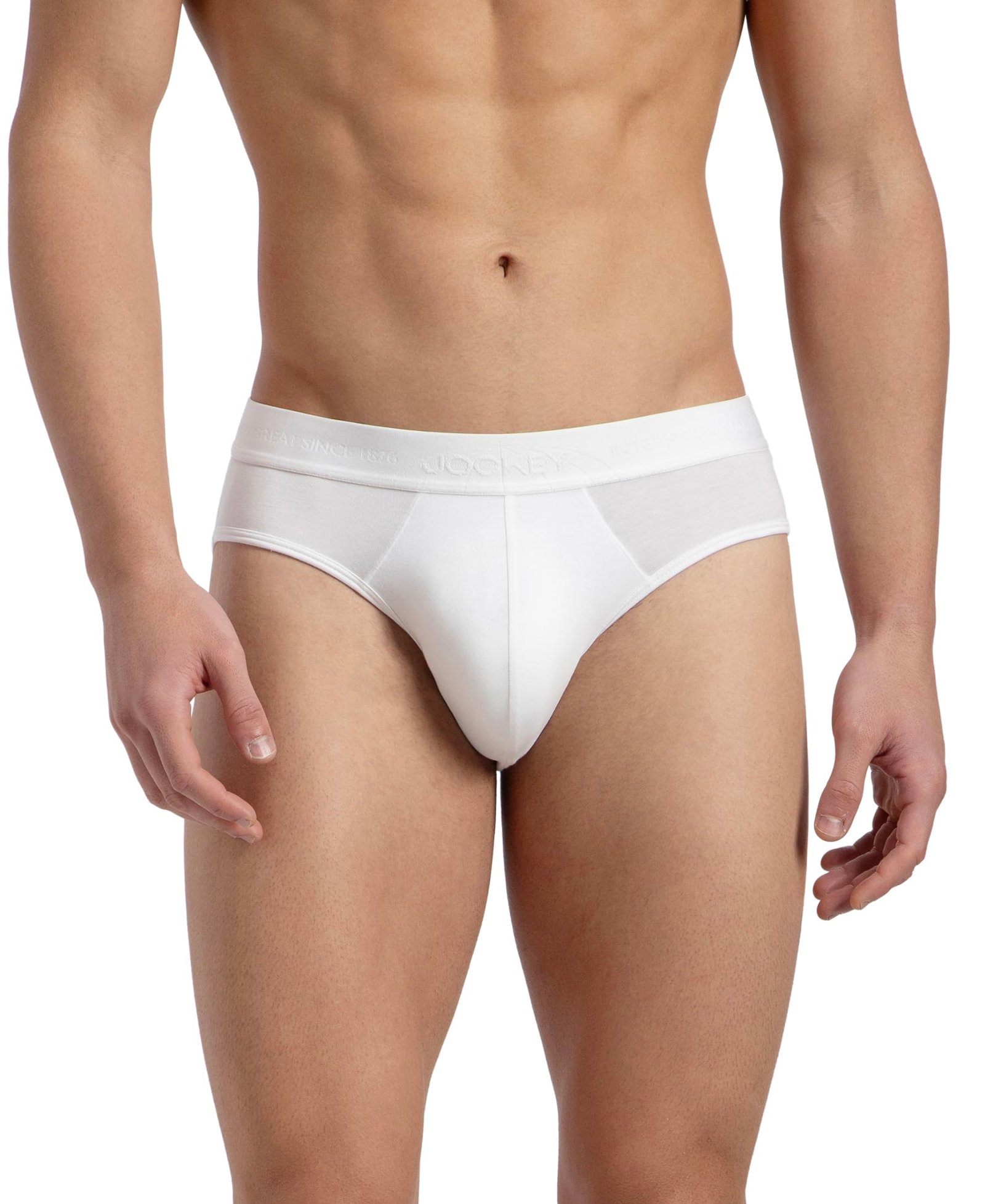 Jockey IC24 Men Tencel Micro Modal Cotton Elastane Stretch Solid Brief with Natural StayFresh Properties