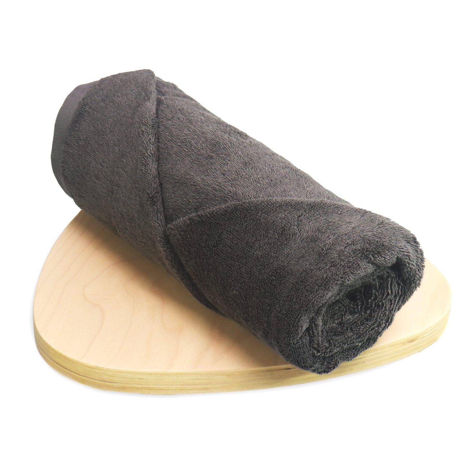 HEELIUM Bamboo Bath Towel | Ultra Absorbent | 3X Softer Than Cotton Towels | 140 x 70 cm – 600 GSM | Pack of 1 – Grey