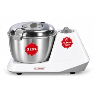 Clearline Atta Kneader Dough Maker Machine 650W, 3L Stainless Steel Bowl