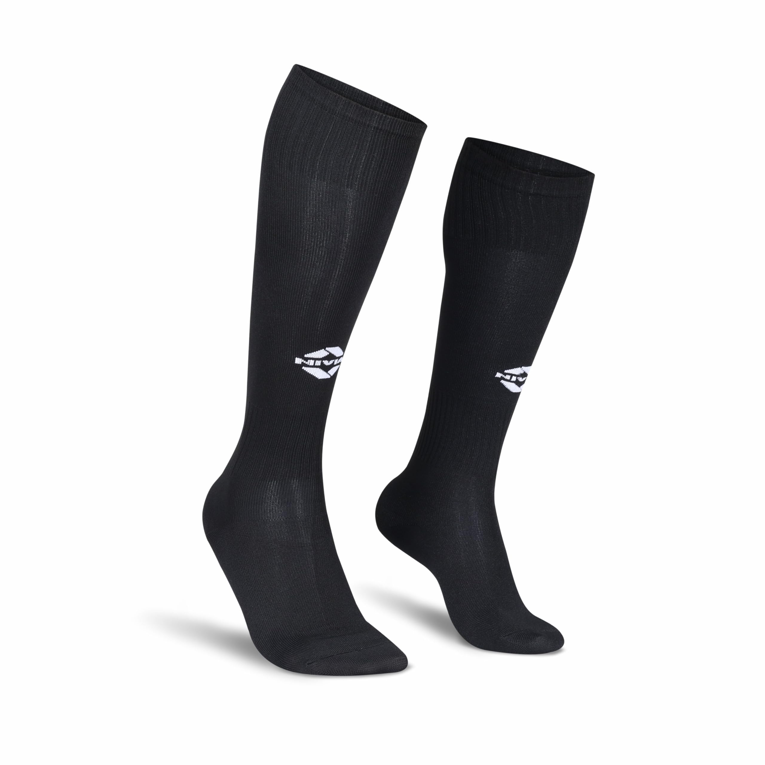 Nivia Plain Encounter Football Stockings for Men & Women, Knee Length, Football Socks, Sports Socks