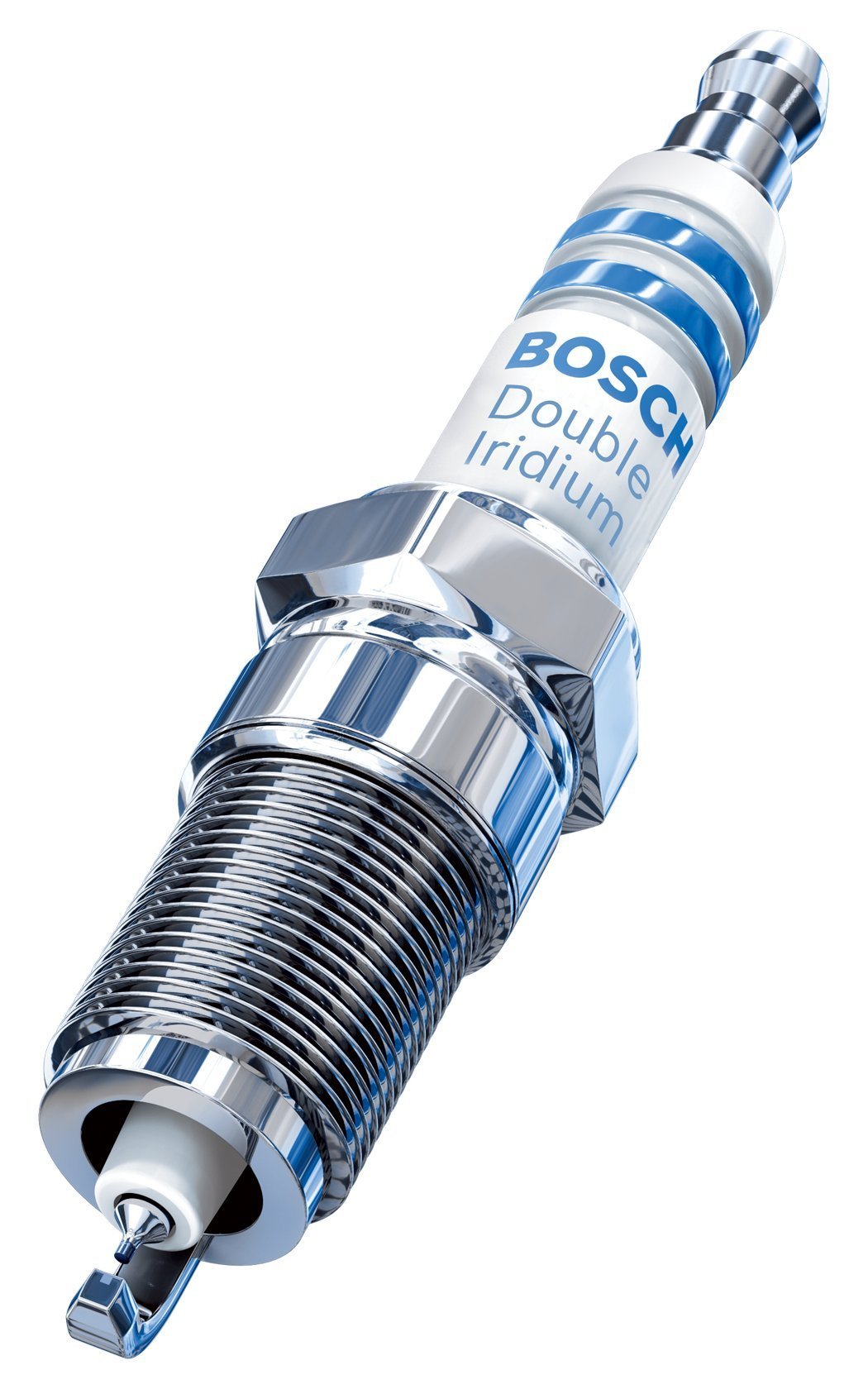 BOSCH 9653 OE Fine Wire Double Iridium Spark Plug – Pack of 4