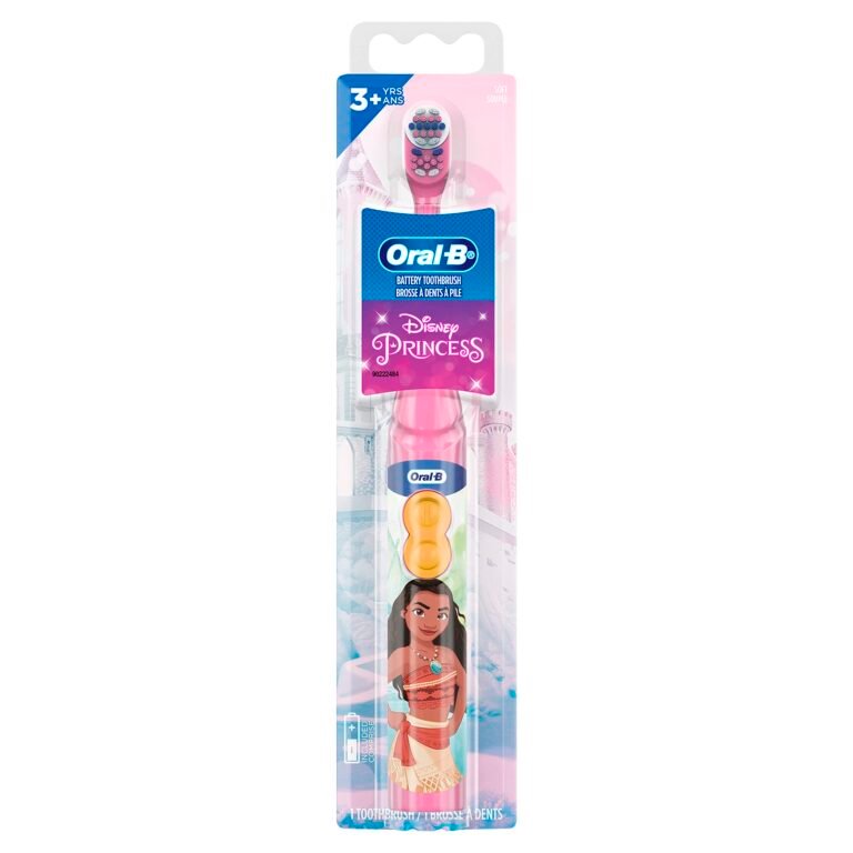 Oral-B Pro-Health Stages Power Battery Toothbrush For Kid,Manual With Color Pink-1 Each