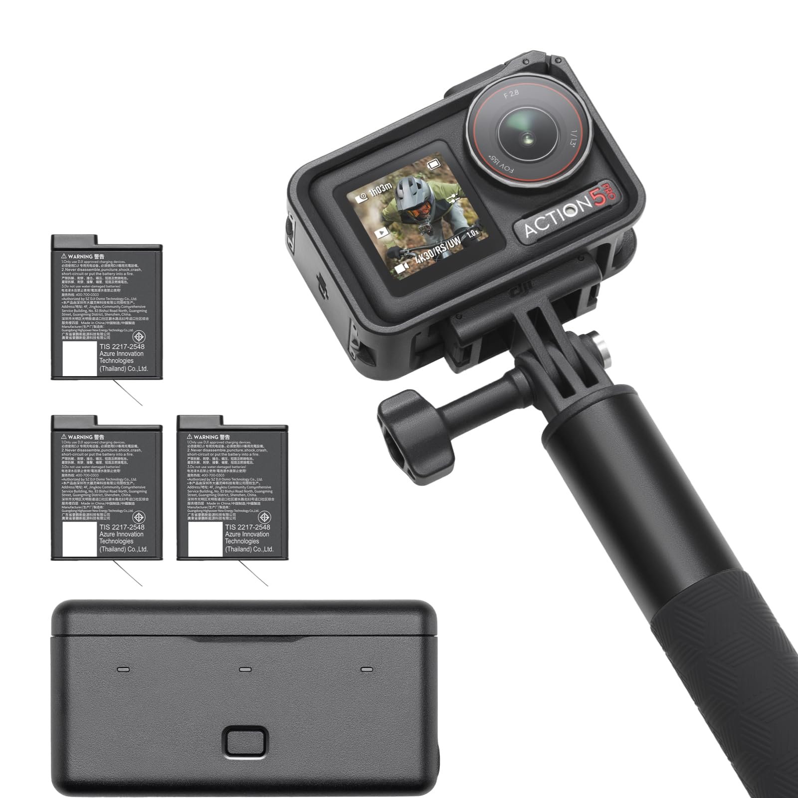 DJI Osmo Action 5 Pro Adventure Combo, Action Camera