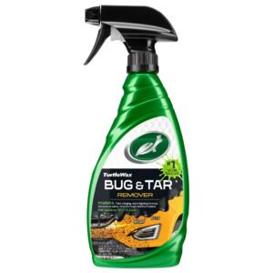 Turtle Wax Bug & Tar Remover 473ml | Heavy Duty Car Cleaner for Bugs, Tar, Tree Sap & Road Grime | Safe on Paint, Glass, Chrome, Plastic & Exterior Surfaces