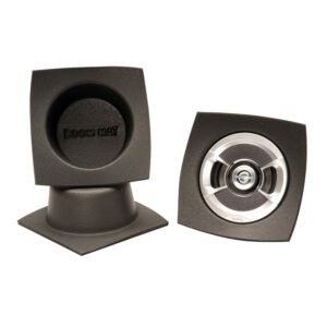 Design Engineering 050330 Boom Mat Speaker Baffles, 6.5″ Round (Pack of 2)