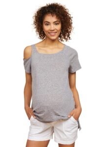 Motherhood Maternity Women’s Secret Fit Belly Poplin Short