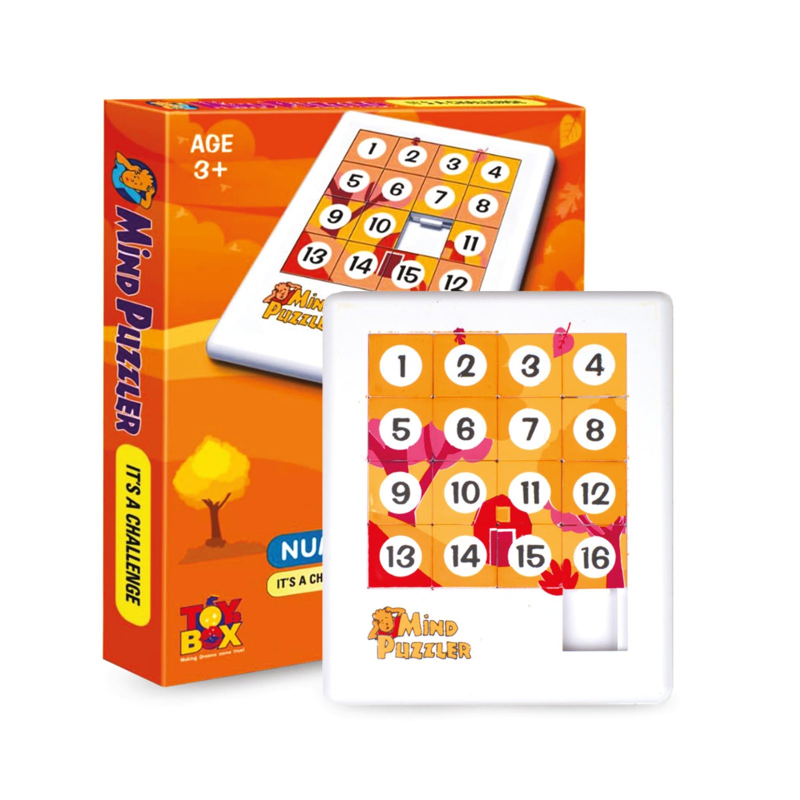 Toyztrend Mind Puzzler Numbers for Kids to Develop Their Brain and Mind with The Help of Educational Numbers – Multicolor