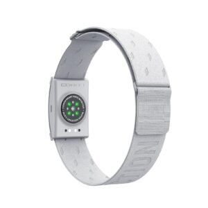 COROS Heart Rate Monitor, Comfort, Easy to wear, Auto-wear Detection, Advanced Sensor, Precise Data, Bluetooth, 38 Hours Battery Life, Connects up to 3 Devices at Once, for Run and Bike-Grey