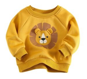 Lymio Junior’s Sweatshirt | Sweatshirt for Kids | Comfortable Boys T-Shirt | Unisex Baby Full Sleeve Top