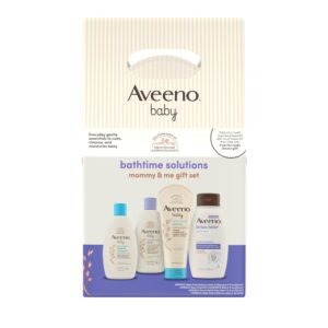 Aveeno Baby Daily Bath Time Solutions Gift Set To Prevent Dry Skin