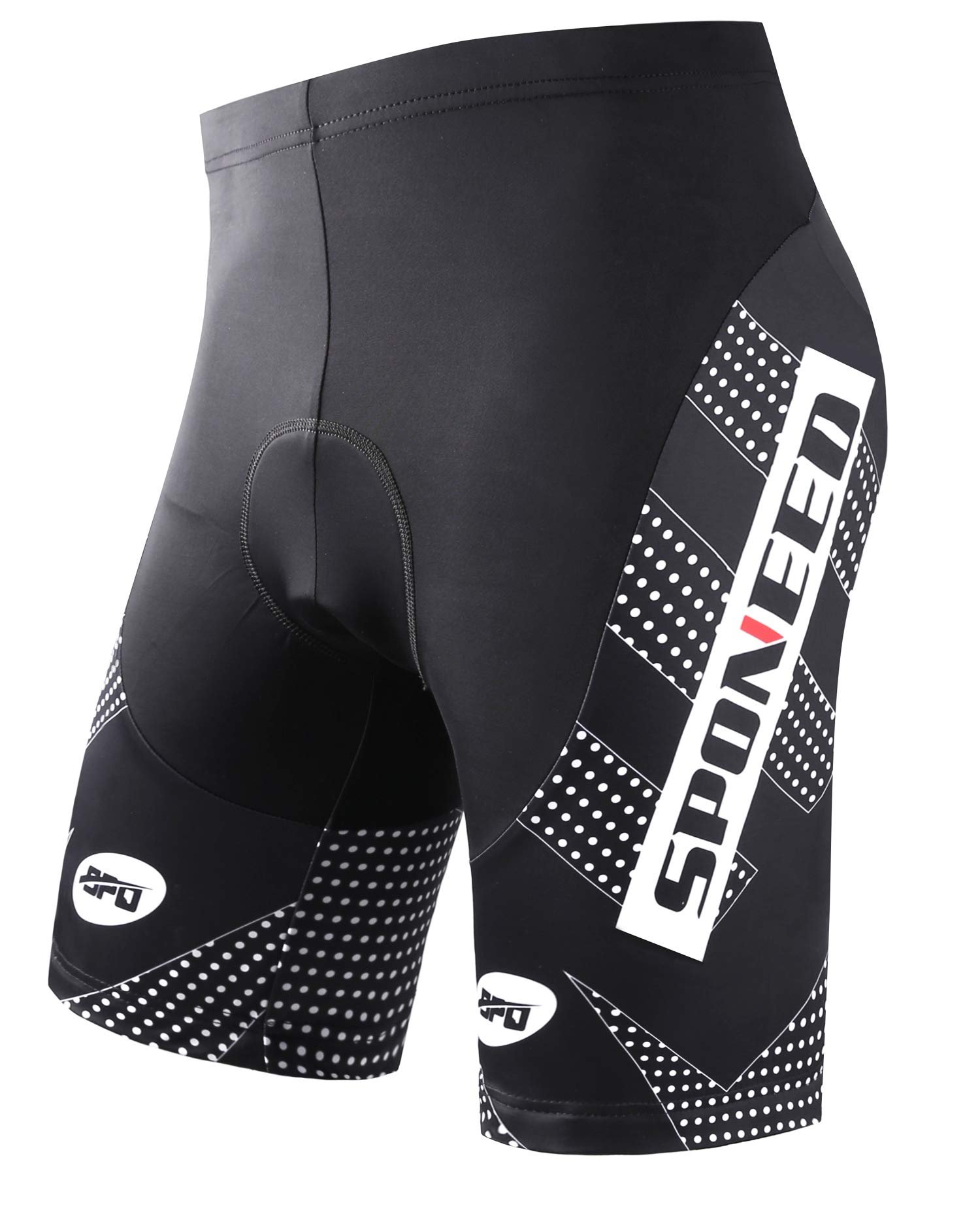 sponeed Men’s Cycling Shorts Padded Bicycle Riding Pants Bike Biking Clothes Cycle Wear Tights