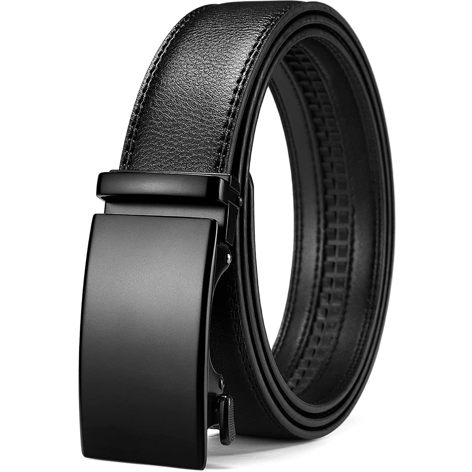 ZORO UNITED Men’s Vegan Leather Belt for Men | (Formal/Casual) | Black