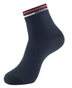Jockey 7002 Men Compact Cotton Elastane Stretch Ankle Length Socks with StayFresh Treatment