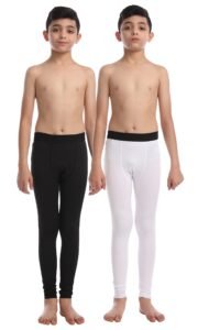 Boys Compression Pants Base Layers Soccer Hockey Tights Athletic Leggings Thermal for Kids…