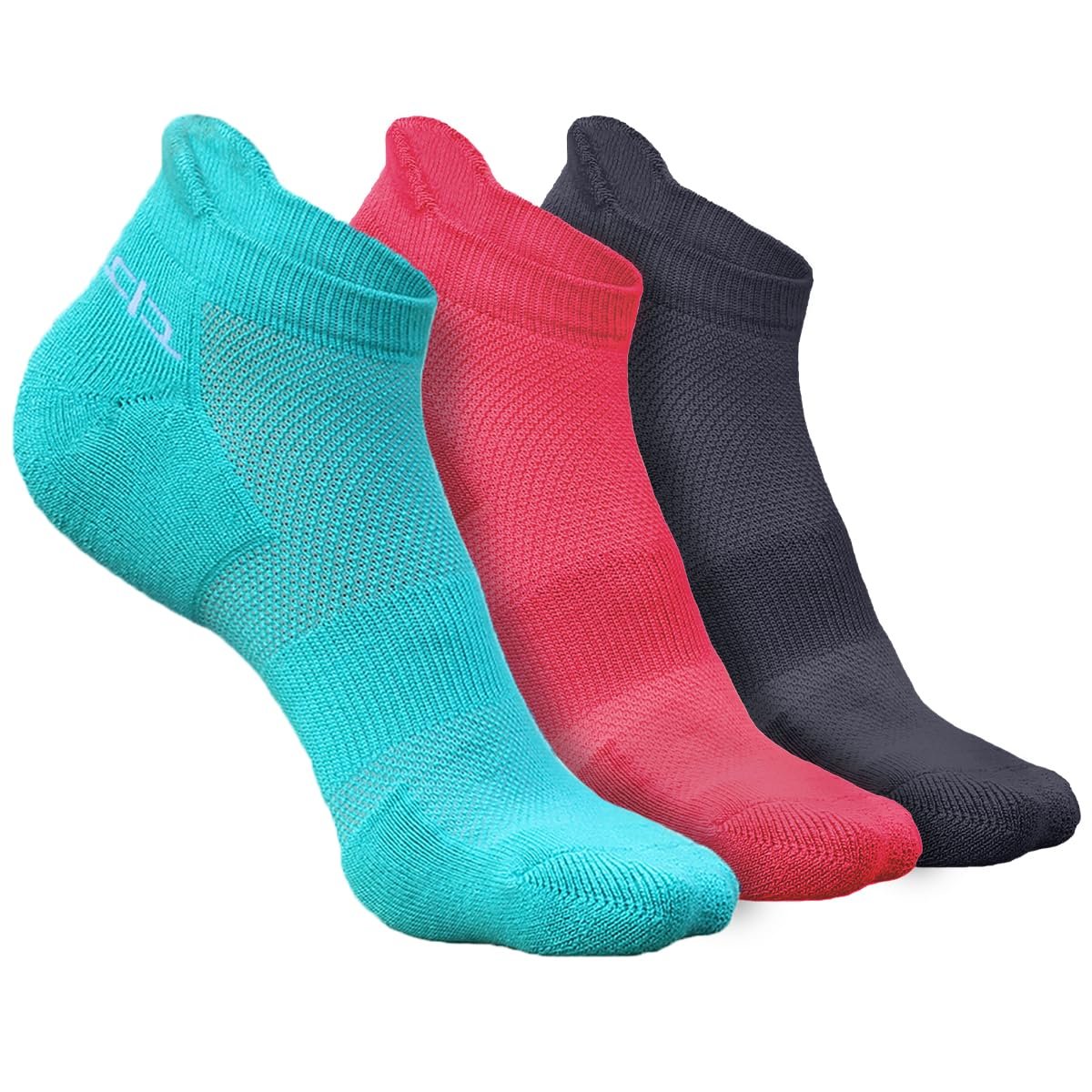 HEELIUM Bamboo Socks for Women | 3X Softer than Cotton Socks | Odour-Free & Breathable | Superior Comfort & Cushioned Base