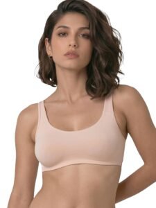 Enamor Low Impact Women’s Cotton Easy Everyday Bra – All Day Comfort Non Padded, Wirefree, High Coverage – SB06