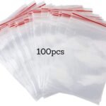 Resealable Clear Plastic Bags | Thick and Durable | Zip Lock Bags | Closure Bags | Cookie Bags | Jewellery Packaging | Food Bag | Small Ziplock Bags | Zip Plastic Bags (2,36″x3,15″,6x8cm) x 100
