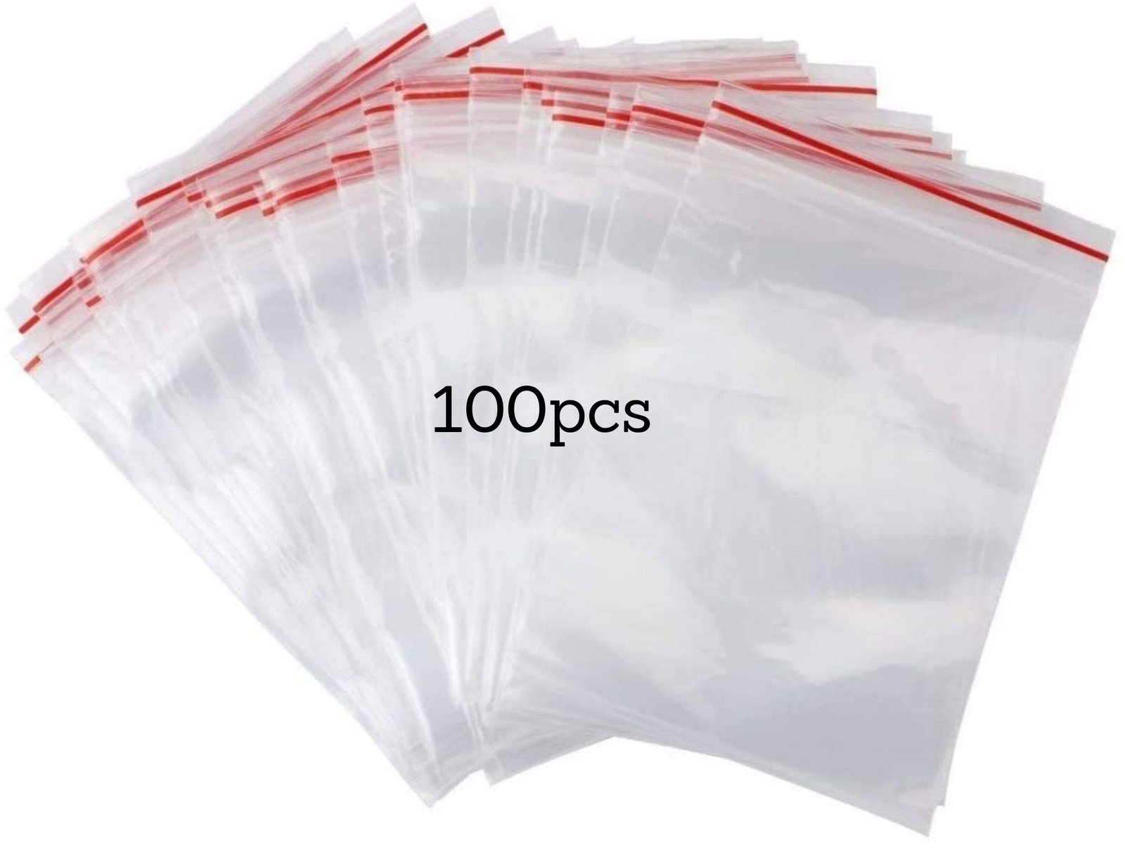 Resealable Clear Plastic Bags | Thick and Durable | Zip Lock Bags | Closure Bags | Cookie Bags | Jewellery Packaging | Food Bag | Small Ziplock Bags | Zip Plastic Bags (2,36″x3,15″,6x8cm) x 100