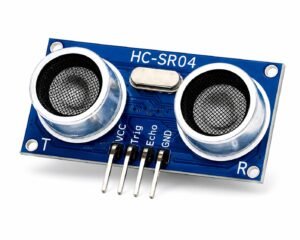 HC-SR04 Ultrasonic Distance Sensor Module, 2cm-400cm Measuring Range, 40kHz Ultrasonic Transducer, 5V Distance Measurement Sensor for Arduno UNO R3, Nano, ESP32, Raspbery & Robotics