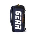 Gear Polyester Statement Maxis 33L Large Hybrid Convertible Duffle 2 Compartment Backpack/Travel Duffle Bag/Sports Duffle/Gym Bag for Men/Women (Blue-Yellow), 26 x 26 x 50 Centimeters