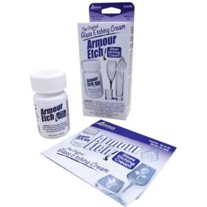 ARMOUR Glass Etching Cream – 3 oz