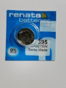 Renata 395 SR927SW SB-AP Silver Oxide Watch Battery 1.55v Blister Packed