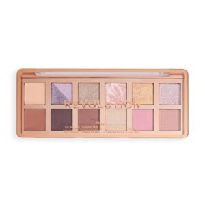 Makeup Revolution Enchanted Icon Eyeshadow Palette | 10 Dreamy Shades + 2 Cream Pans for Eyeshadow Base or Liner | Ultra-Pigmented Matte & Shimmer | No Fall-Out, Blendable, Long-Wear Formula | Day-to-Night Eye Looks- 8.4g