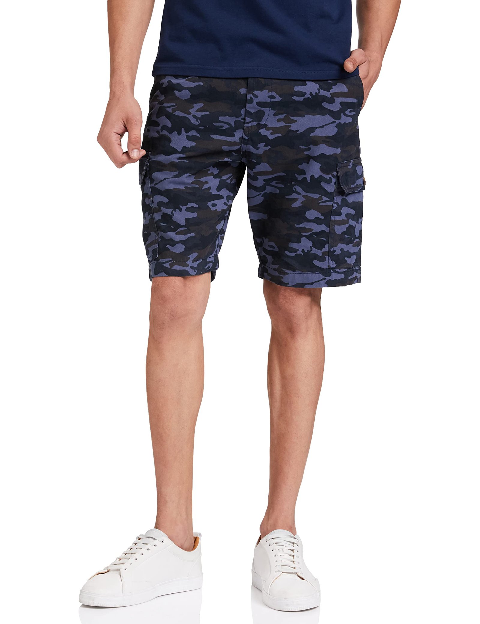 Amazon Brand – Symbol Men’s Cotton Cargo Regular Fit Shorts | Casual Chinos