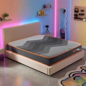 Sleepyhead Original Designed by Duroflex – 3 Layered BodyIQ Orthopedic Memory Foam Mattress | Zero Partner Disturbance | Medium Firm | 10 Years Warranty | 8 Inch Queen Size Bed Mattress (78x60x8)