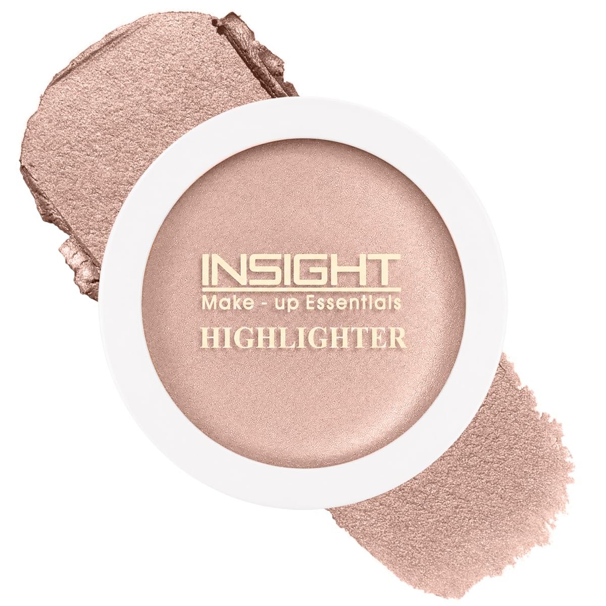 INSIGHT Highlighter for Face & Body – Cosmic Power | Glitter Shimmer Makeup | Creamy, Lightweight, Easy to Blend, Long-Lasting Glow | 3.5g