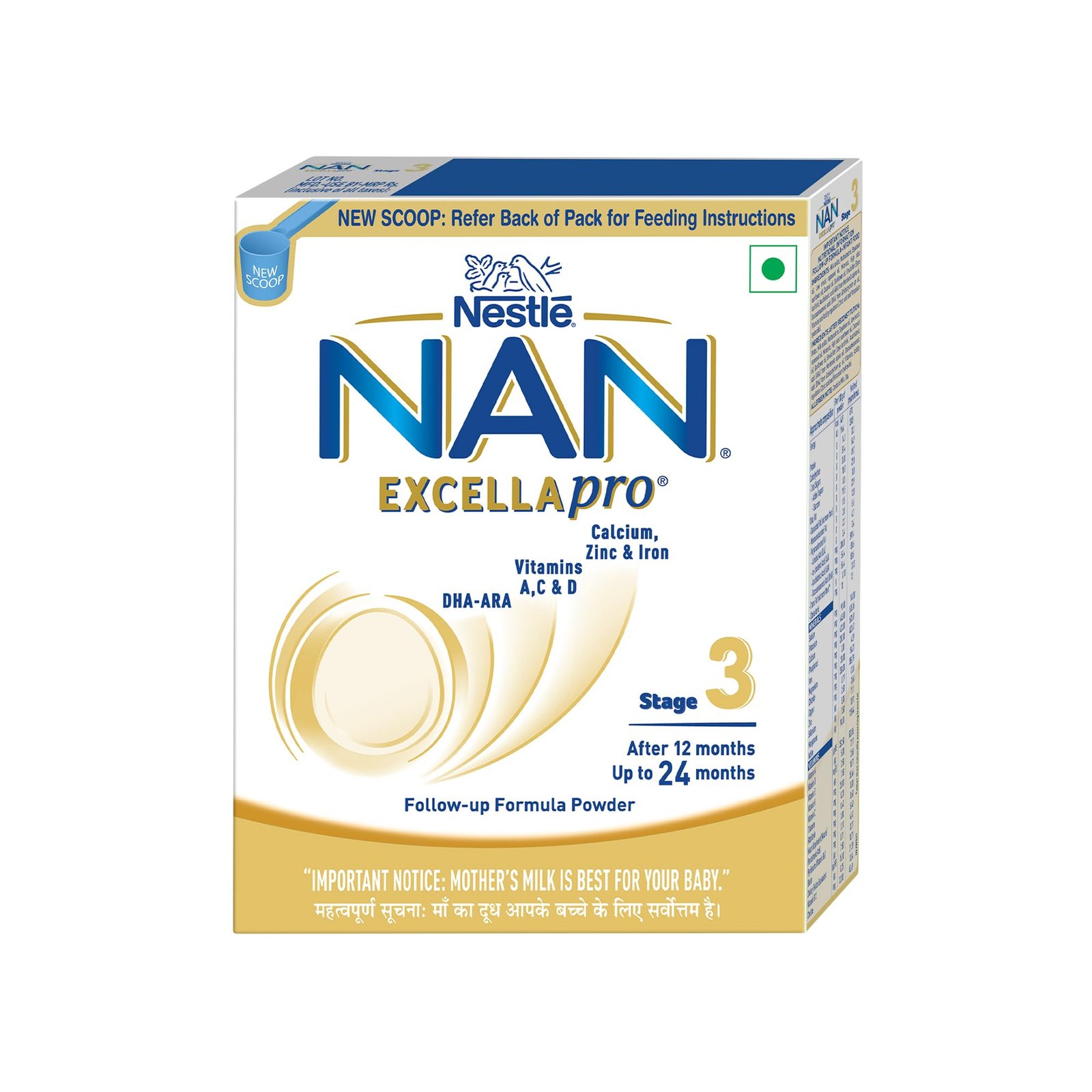 NAN EXCELLAPRO Stage 3 | Follow-Up Formula 12-24 Months | DHA-ARA | 400g