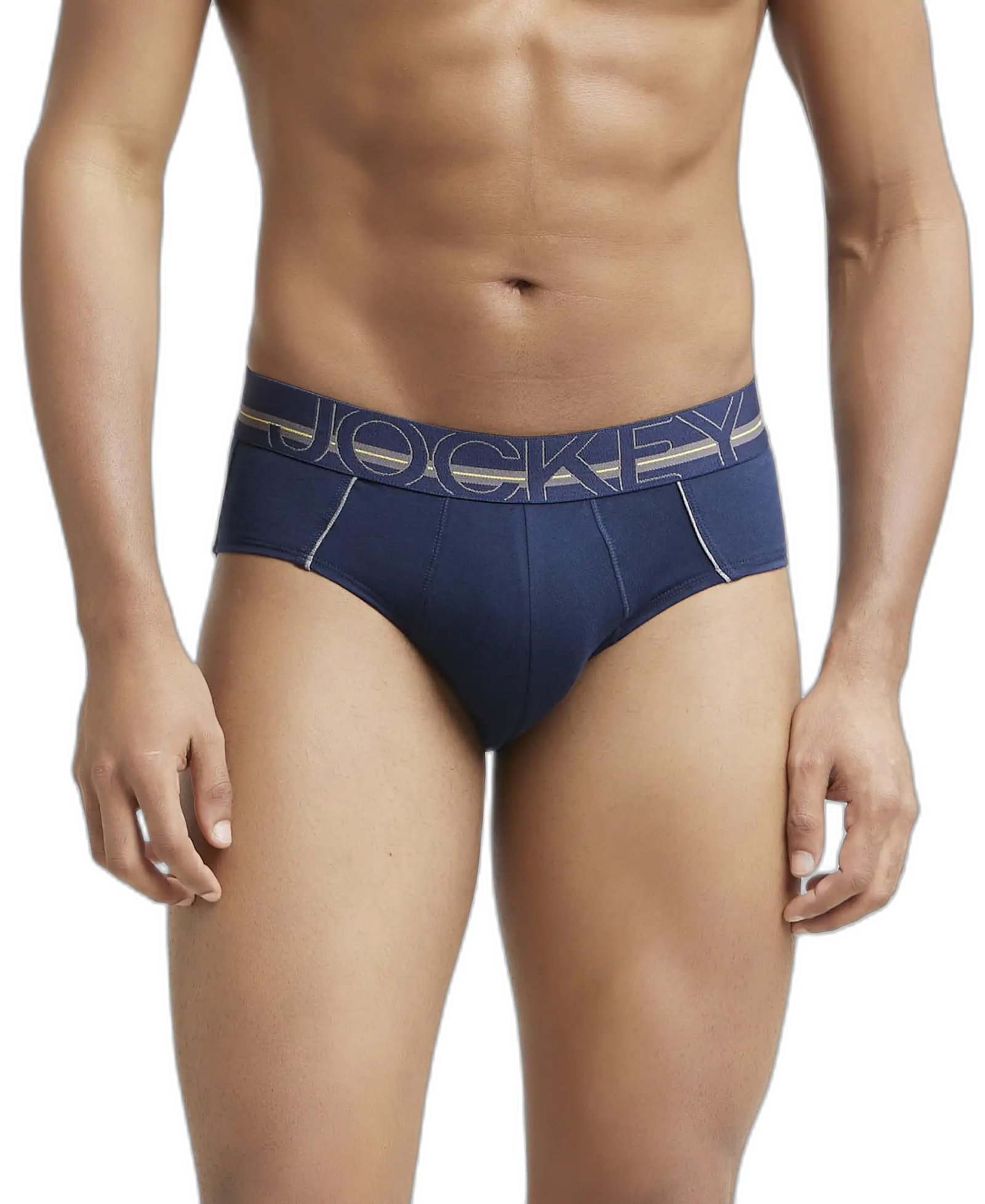 Jockey 1009 Men Super Combed Cotton Solid Brief with StayFresh Treatment